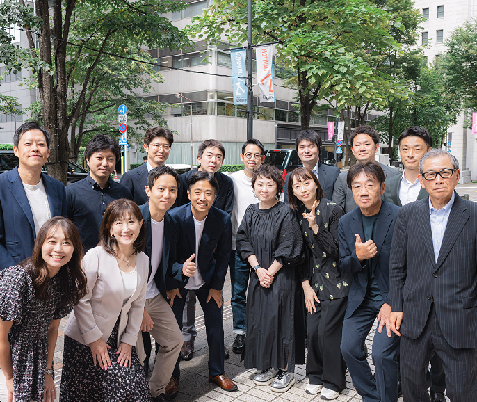 社員の集合写真